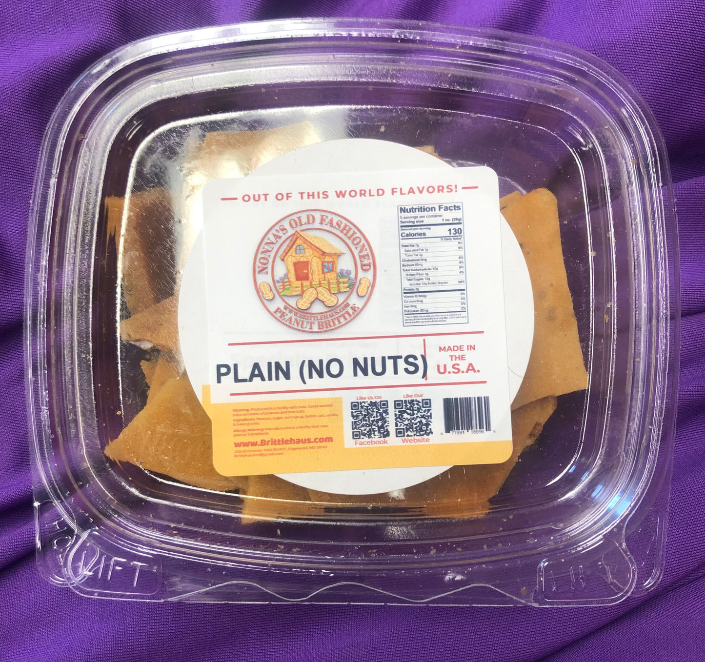 Plain Nut-Free Brittle
