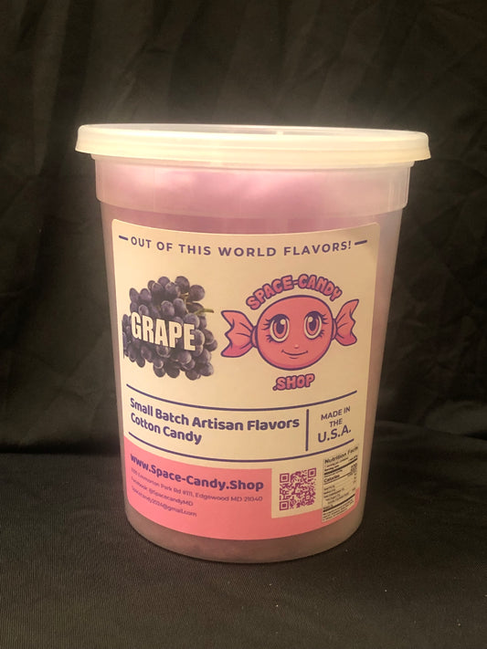 Grape Classic Cotton Candy 32 oz. Tub