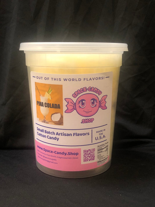 Pina Colada Classic Cotton Candy 32 oz. Tub