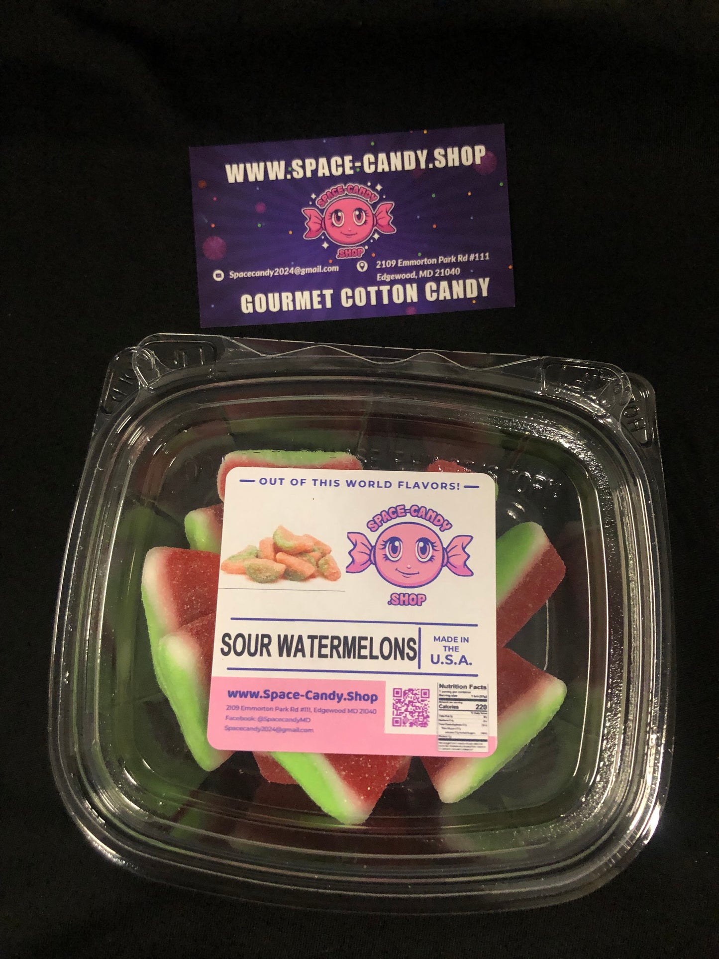 Sour Watermelons Gummies Candy Pack