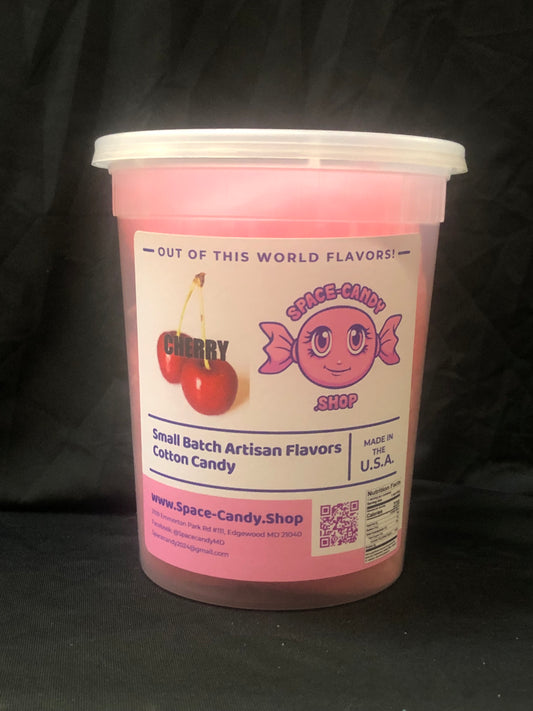 Cherry Classic Cotton Candy 32 oz. Tub