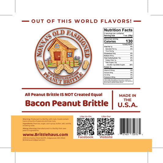 Bacon Peanut Brittle