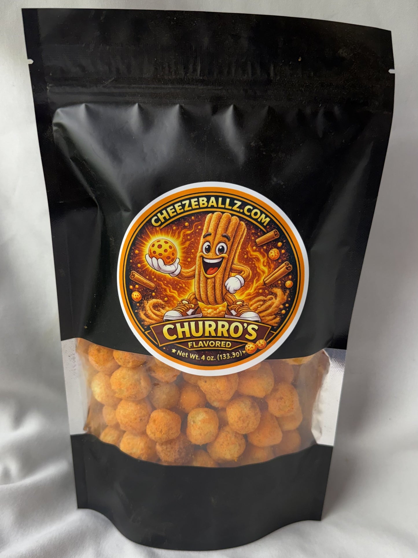 Cinnamon Toast Crunch - Gourmet Flavored Cheeze Balls - 4 oz. Pouch