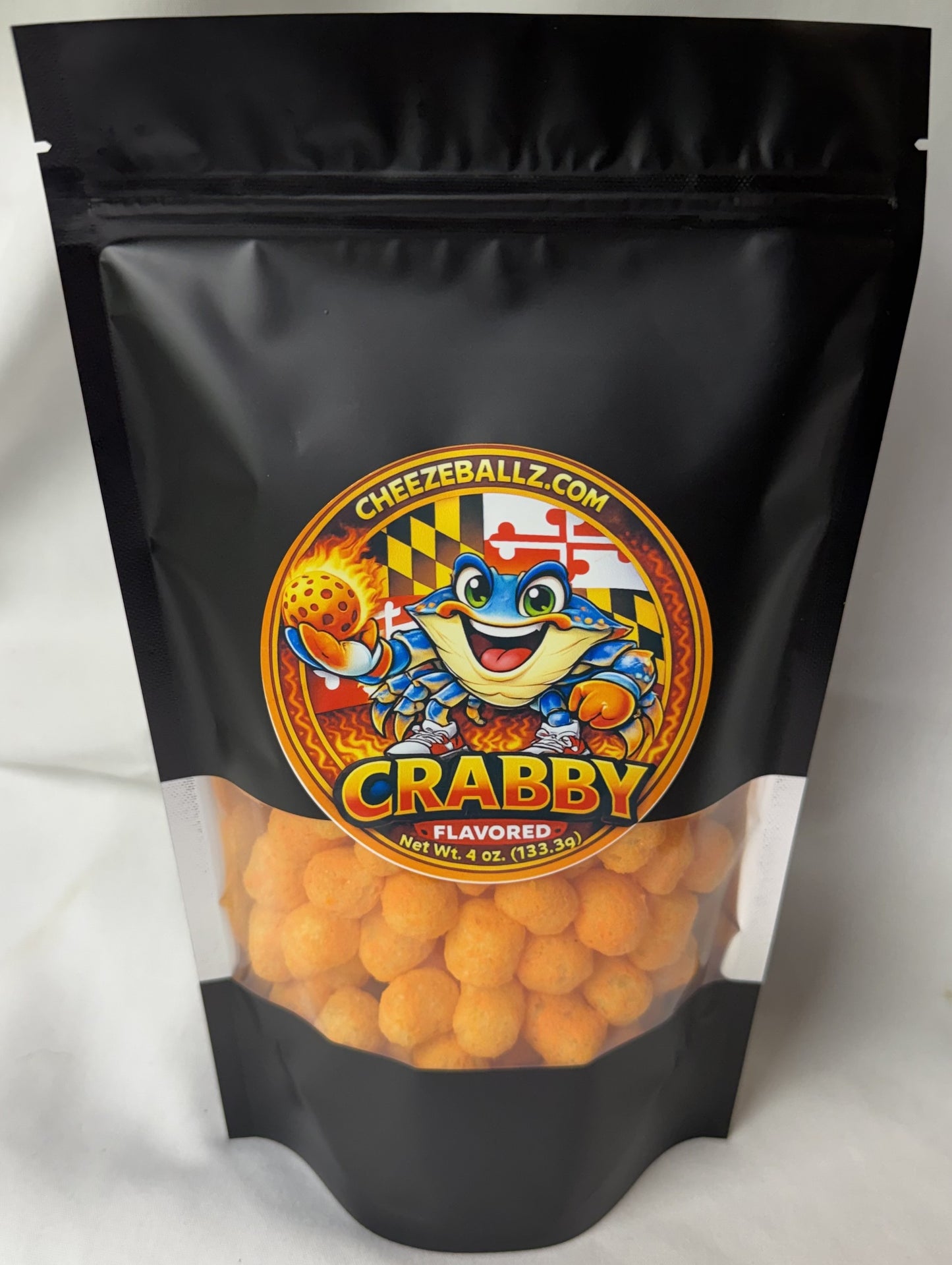 Bacon Chedda' - Gourmet Flavored Cheeze Balls - 4 oz. Pouch