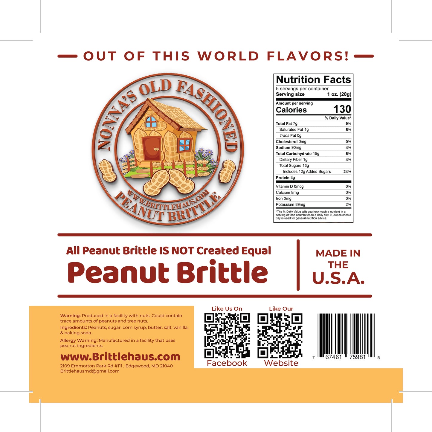 Peanut Brittle