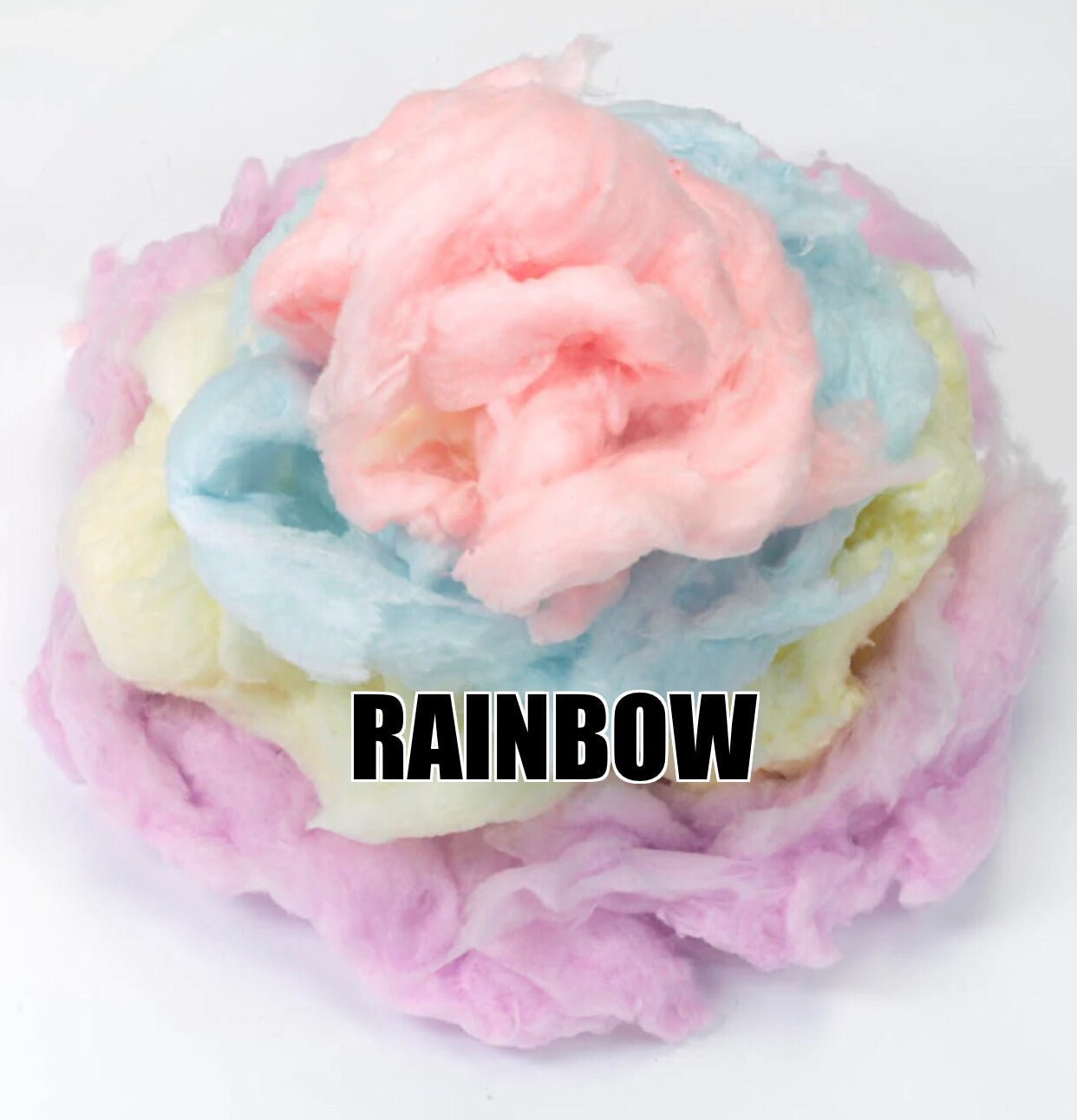 Rainbow Classic Cotton Candy 32 oz. Tub