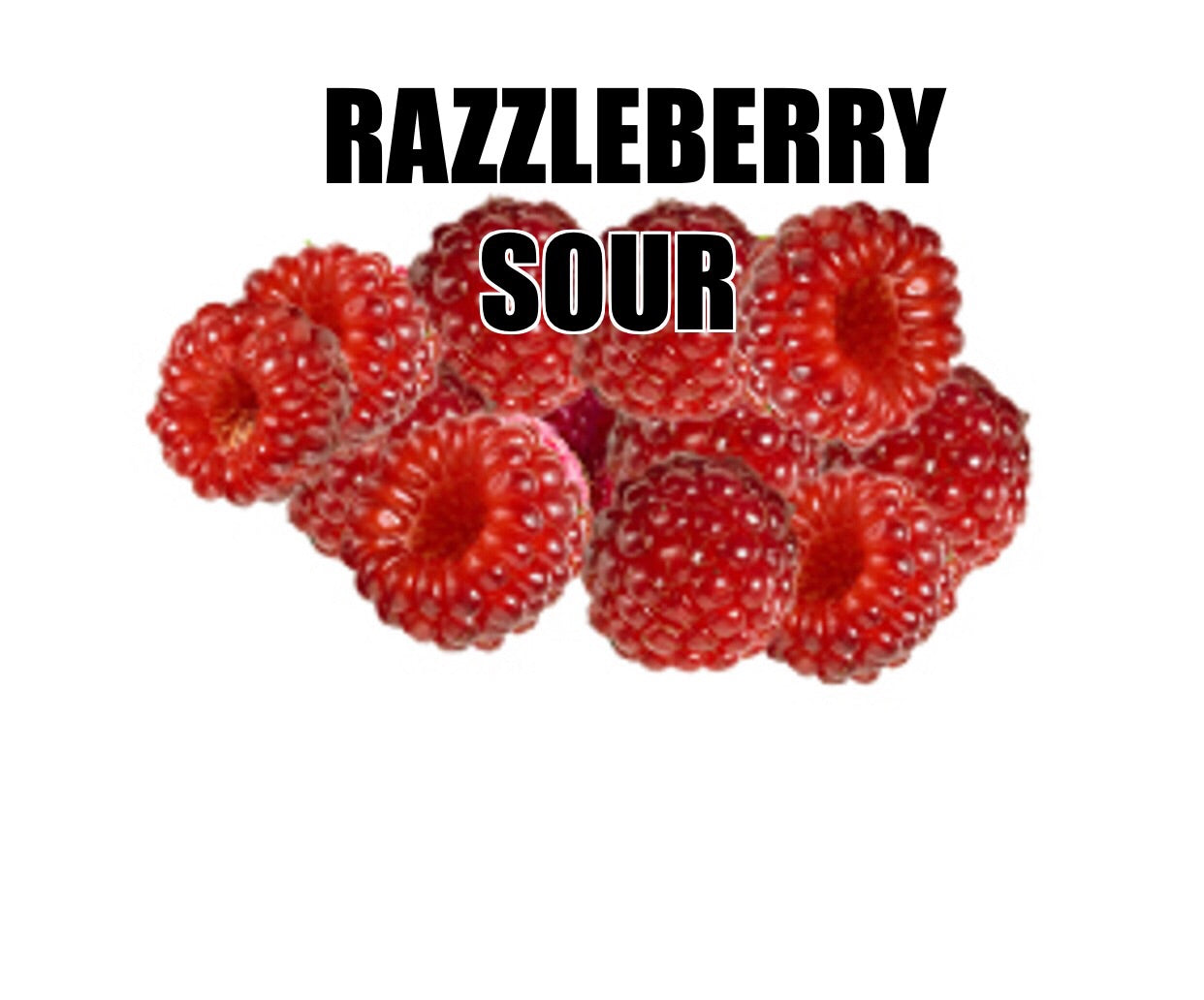 Razzleberry Sour Classic Cotton Candy 32 oz. Tub